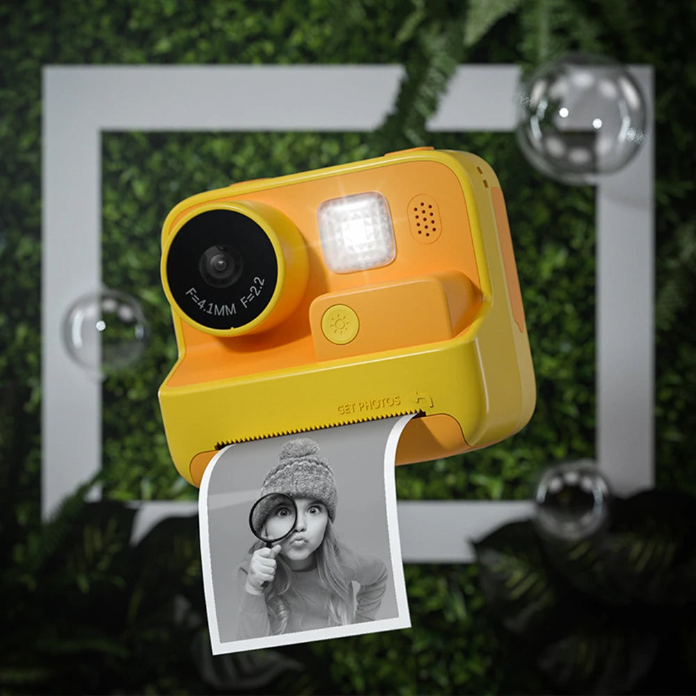 iPixi – Instant Print Digital Photo and Video Camera Orange