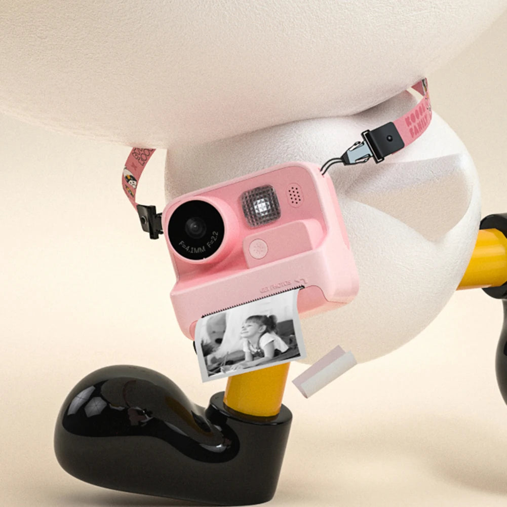 iPixi – Instant Print Digital Photo and Video Camera Orange