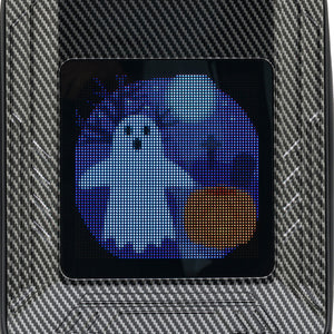 iPixi – Medium Titanium Backpack with LED Screen