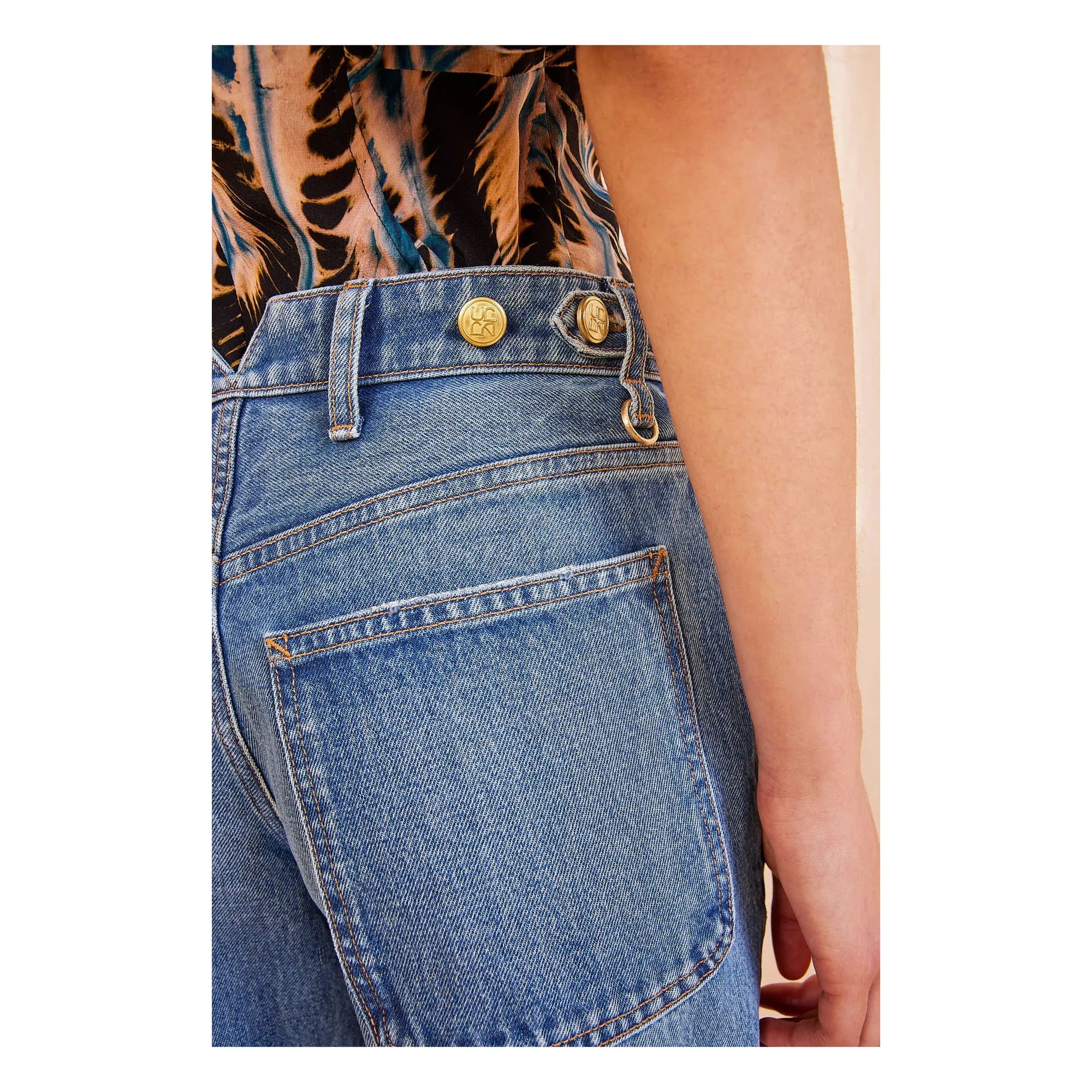 Ulla Johnson - Jean The Asher | Medium Blue