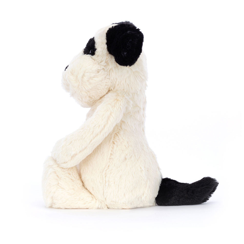 JellyCat - Shy Black & Cream Puppy Dog Plush Toy 31 cm