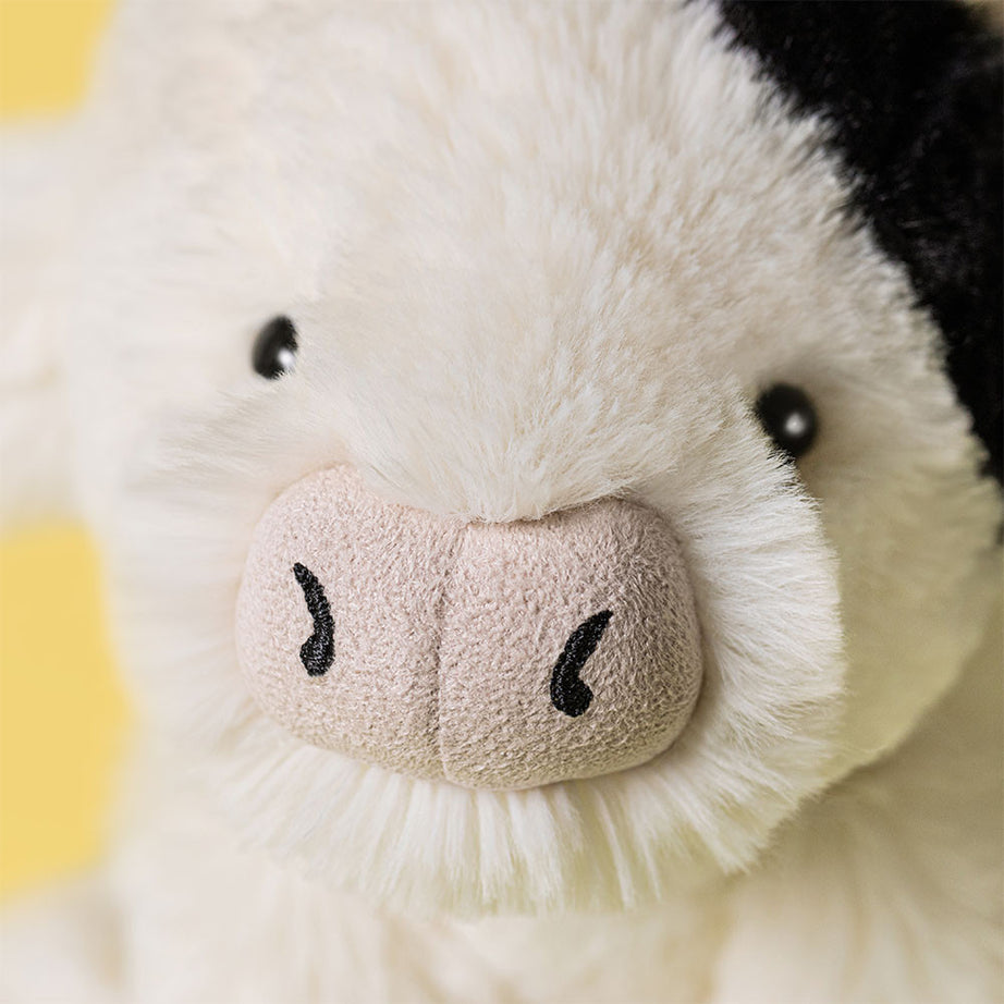 JellyCat - Checkered Cow Plush Toy 24 cm