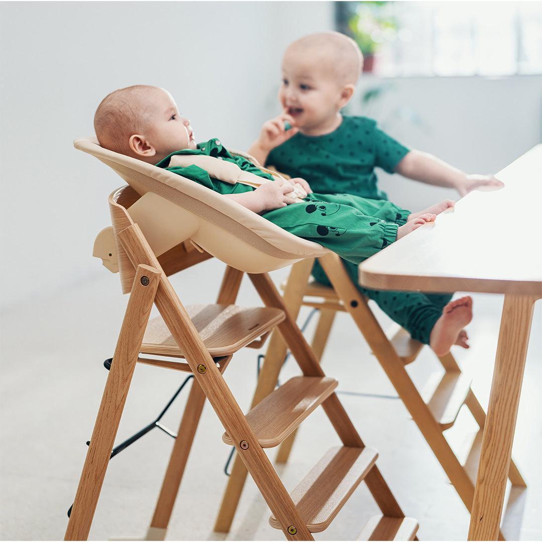KAOS KLAPP® Highchair - Oak - Natural-Highchairs-Natural/Oak- | Natural Baby Shower