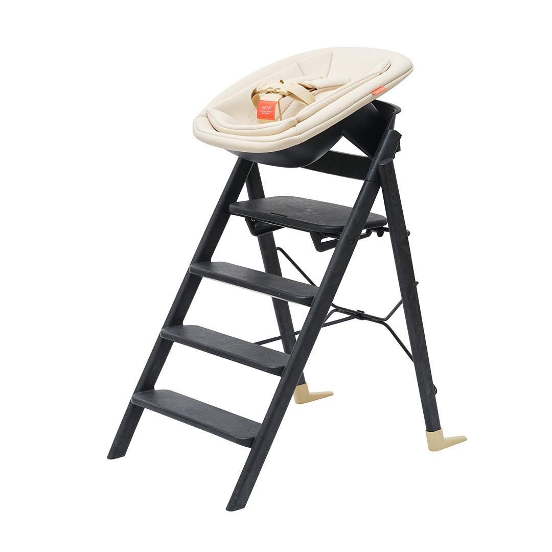 KAOS KLAPP® Newborn Seat - Charcoal Black-Highchair Accessories-Charcoal Black- | Natural Baby Shower