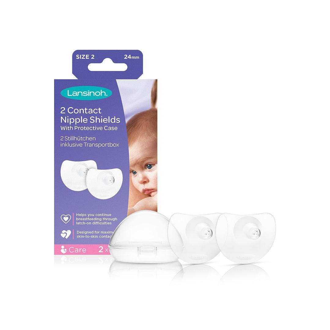 Lansinoh Contact Nipple Shield 24mm 2pk-Breast Pump Accessories- | Natural Baby Shower