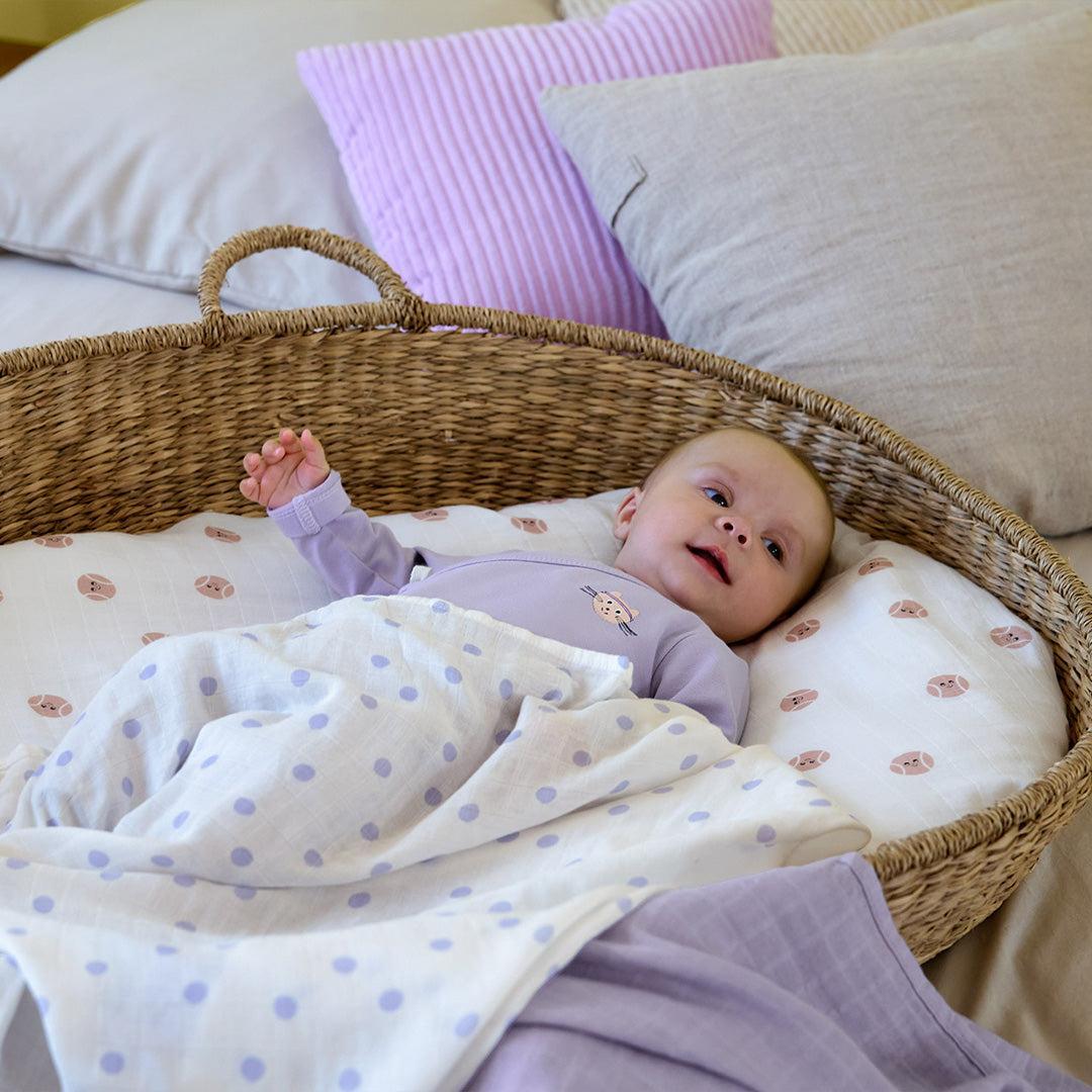 Lassig Romper GOTS - Pastel Lilac-Rompers-Pastel Lilac-0-2m | Natural Baby Shower