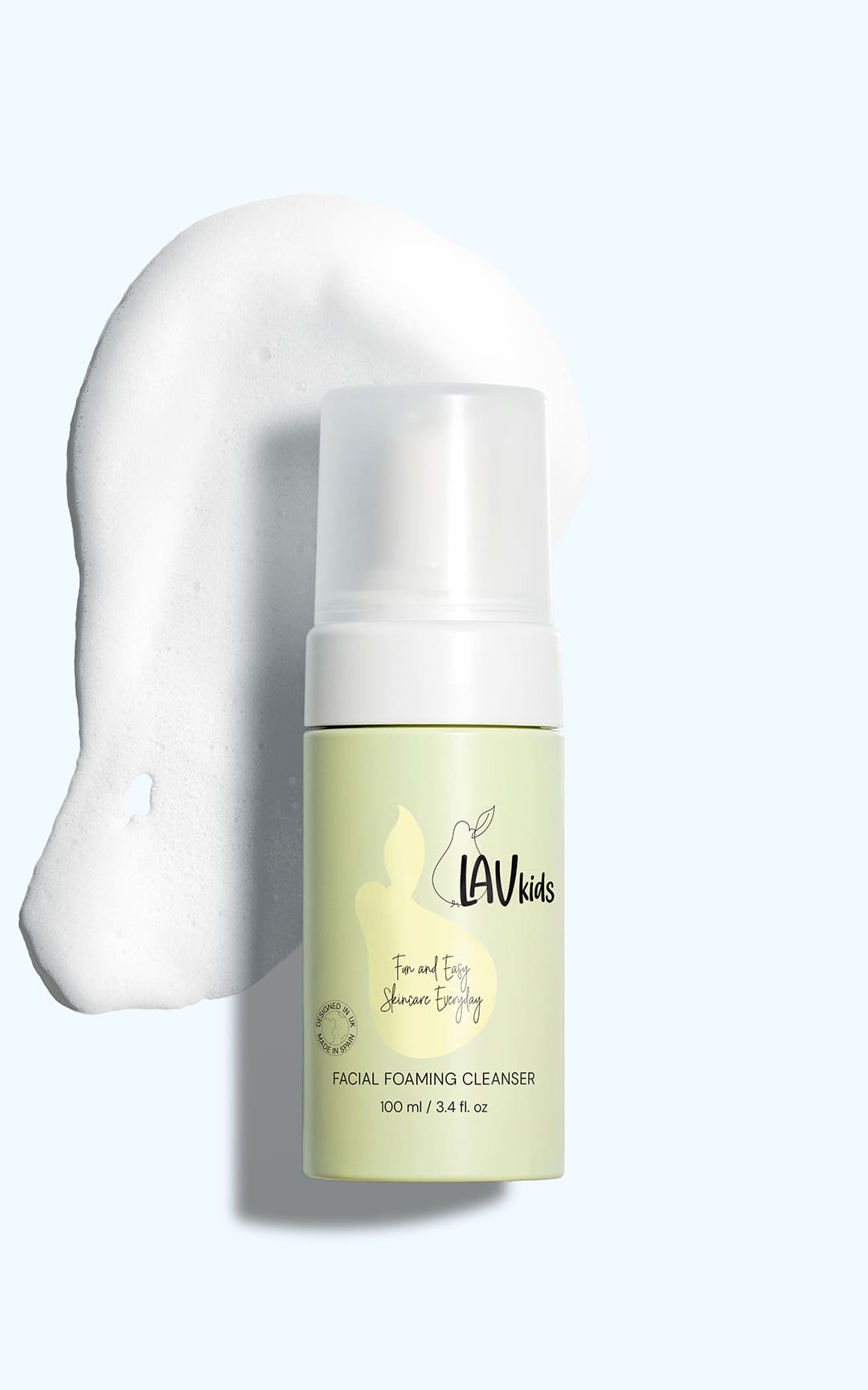 Lav Kids - Face Cleansing Foam for Children with Sensitive Skin