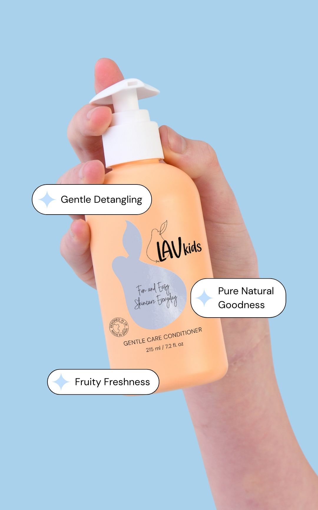 Lav Kids - Children's Moisturizing Hair Care Cream