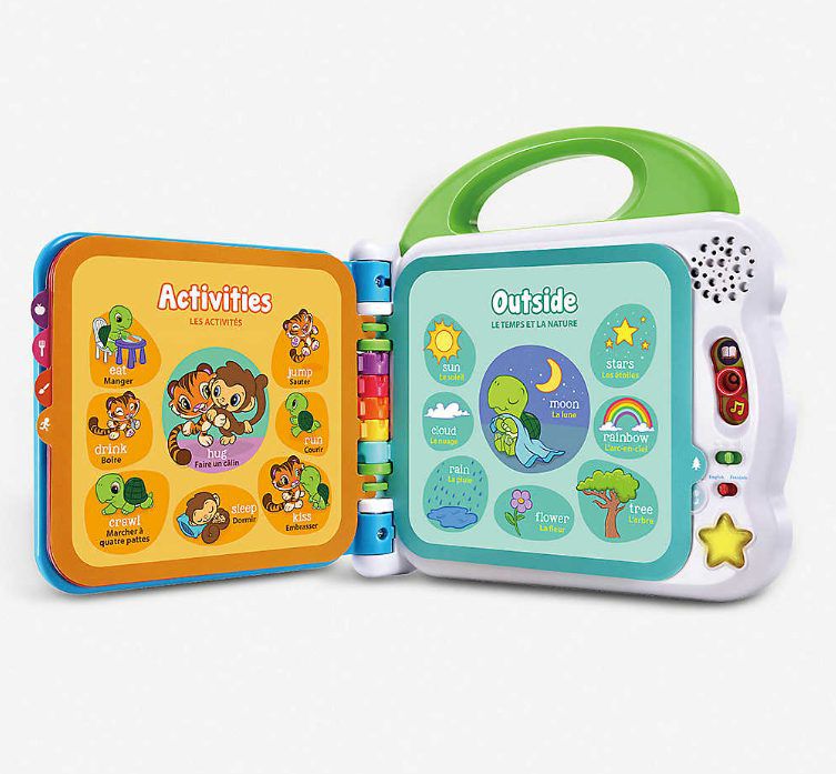 Leap Frog - Learning English and French 100 Words E-Book