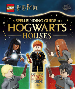 Lego - LEGO Harry Potter Hogwarts Houses Figurine Toy with Figure English Activity and Story Book