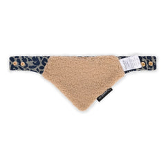 Caramel & Cie - Leopard Dog Bandana | Gray