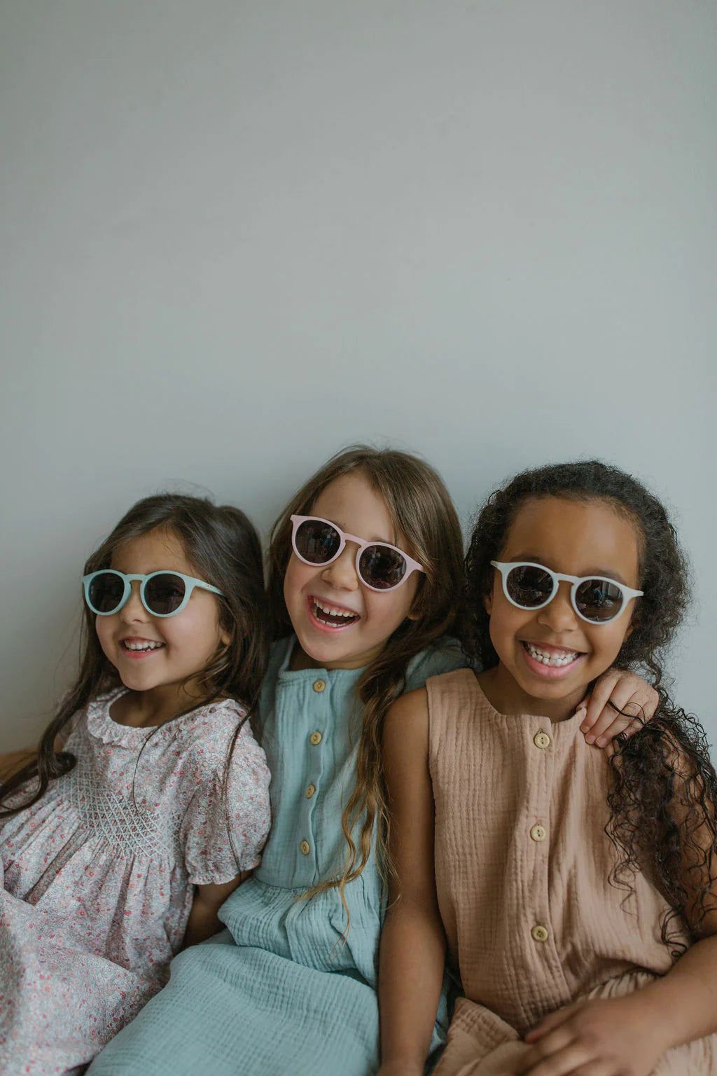 Leosun - Soft Pink Polarized UV400 Children's Sunglasses 3-8 Years
