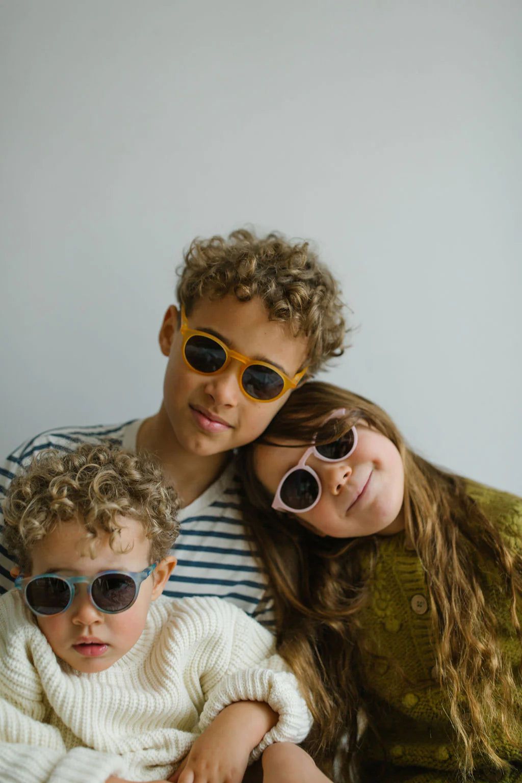 Leosun - Soft Pink Polarized UV400 Children's Sunglasses 3-8 Years