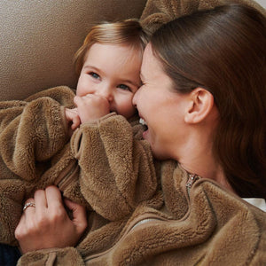Liewood Calina Pile Jacket - Oat-Coats-Oat-104 | Natural Baby Shower