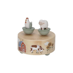 Little Dutch Music Box - Little Farm-Musical Pulls-Little Farm- | Natural Baby Shower