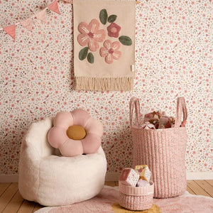 Little Dutch Storage Basket Large - Fairy Floral-Storage Baskets-Fairy Floral-Large | Natural Baby Shower