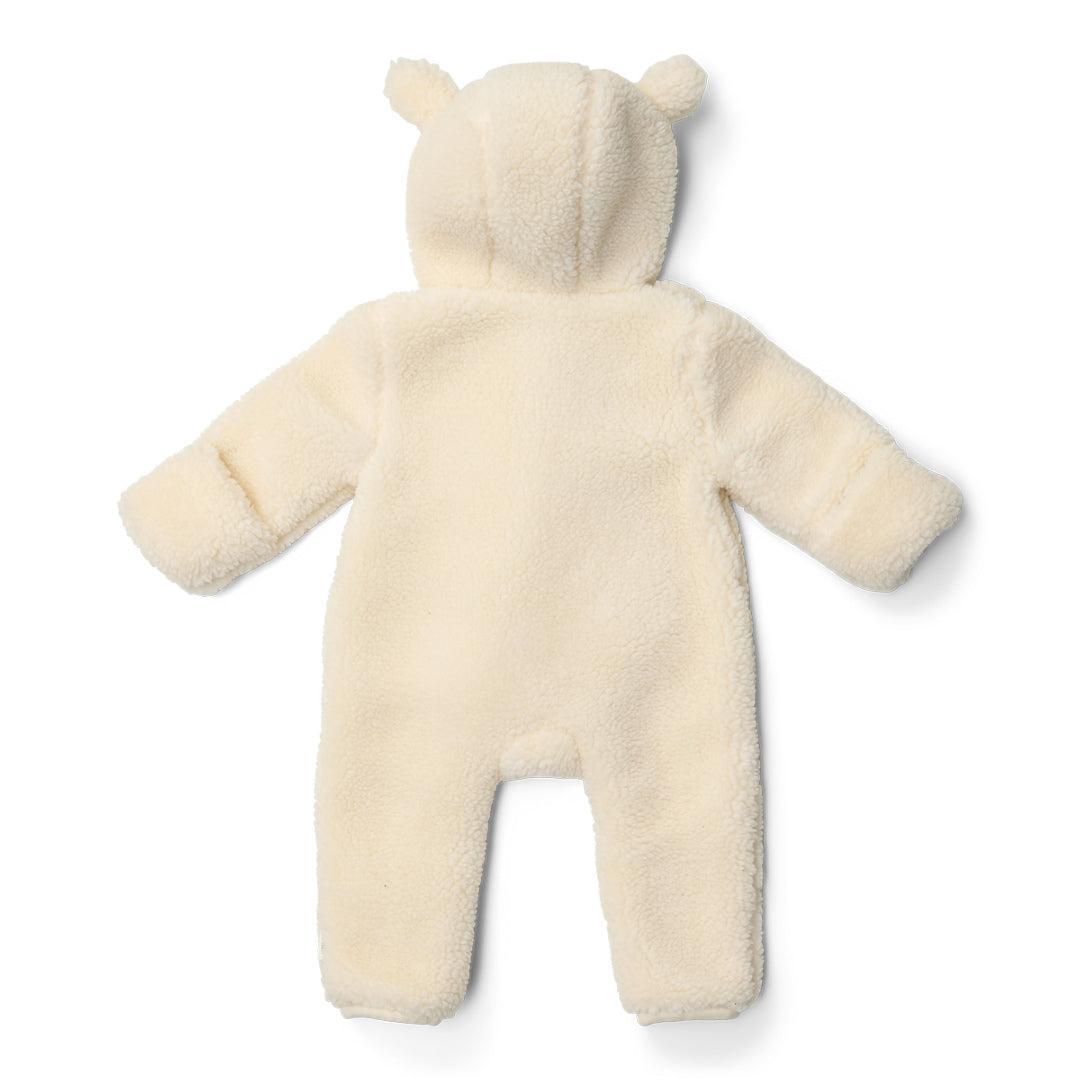 Little Dutch Teddy One-Piece Suit - Off White-Bodysuits-Off White-3-6m | Natural Baby Shower