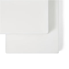 The Little Green Sheep Twin Pack Cot Bed Sheets - White-Sheets-White-Cot Bed | Natural Baby Shower