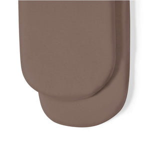 The Little Green Sheep Twin Pack Moses Basket Sheets - Cocoa-Sheets-Cocoa-Moses | Natural Baby Shower