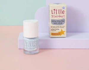 Little Stardust - Kids Milky Way Blue Water Based Nail Polish