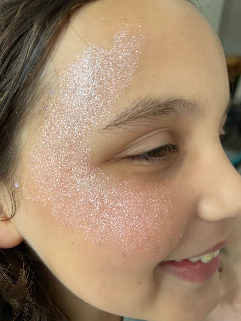 Little Stardust - Pink Stardust Face Glitter and Aloe Vera Set