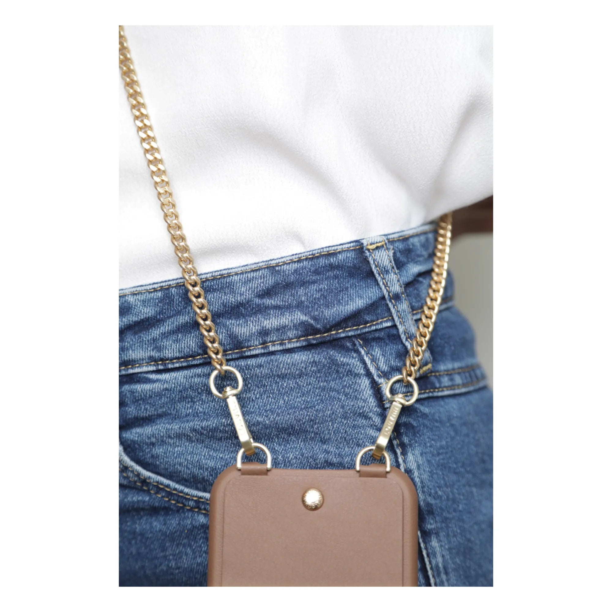 Louvini - Lou Deri iPhone Case | Tan
