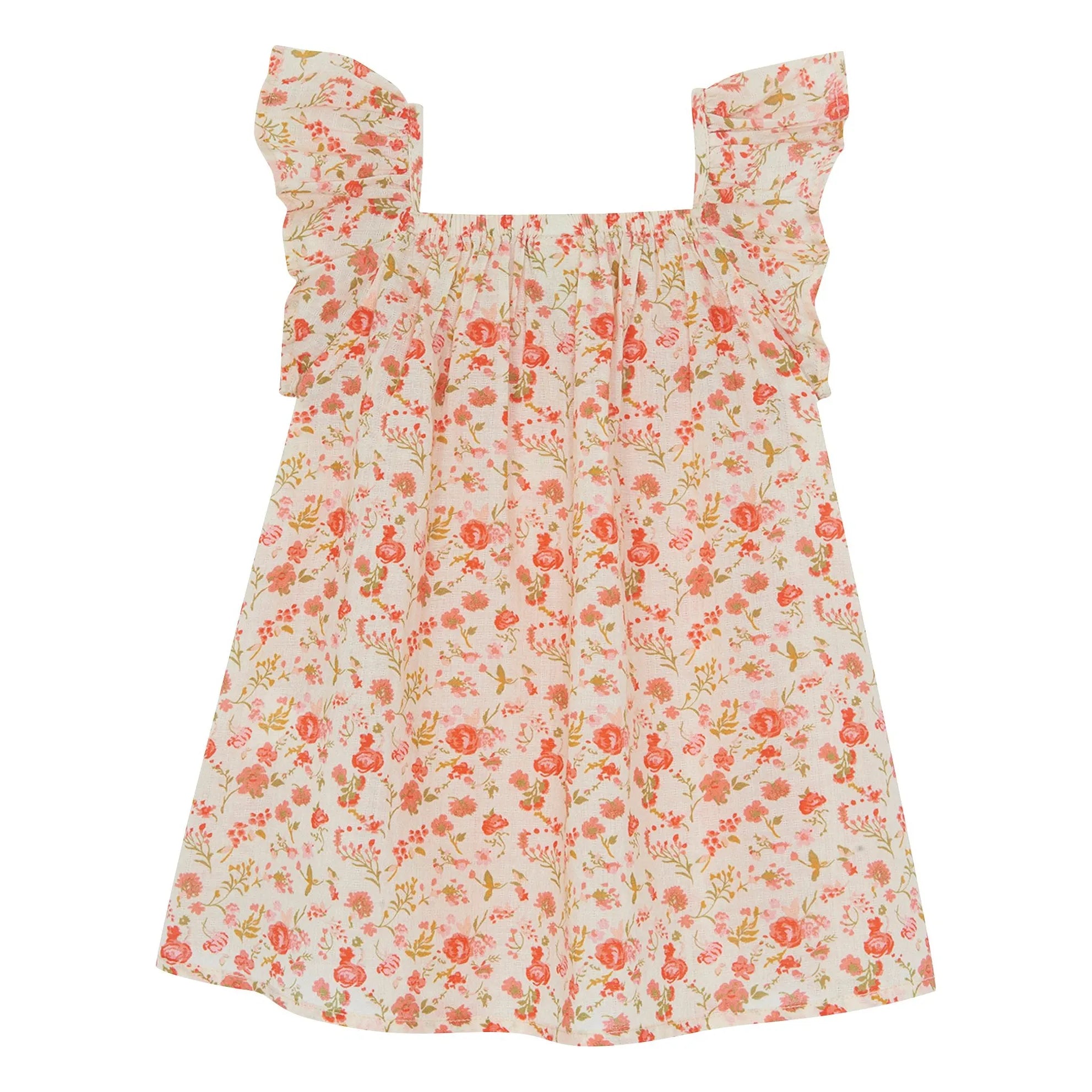Bonton - Louise Gathered Dress | Red