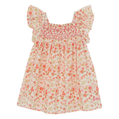 Bonton - Louise Gathered Dress | Red