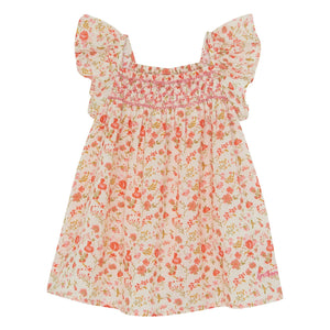 Bonton - Louise Gathered Dress | Red