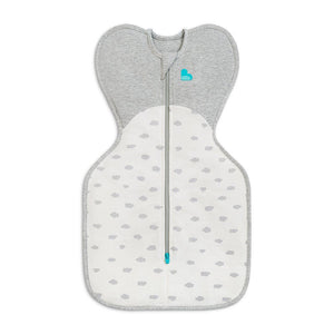 Love to Dream Swaddle Up 1.5 Tog - Mini Cloud White-Sleepsack Swaddles-Mini Cloud White-NB | Natural Baby Shower
