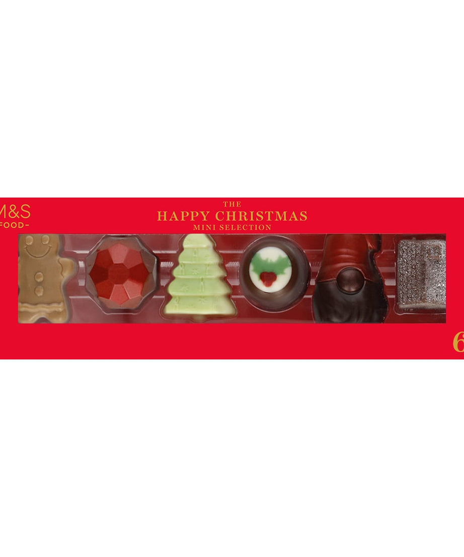 M&S Food - Happy Christmas Themed Chocolates