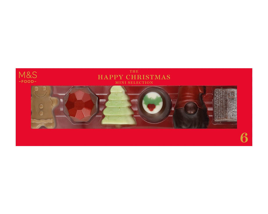 M&S Food - Happy Christmas Themed Chocolates