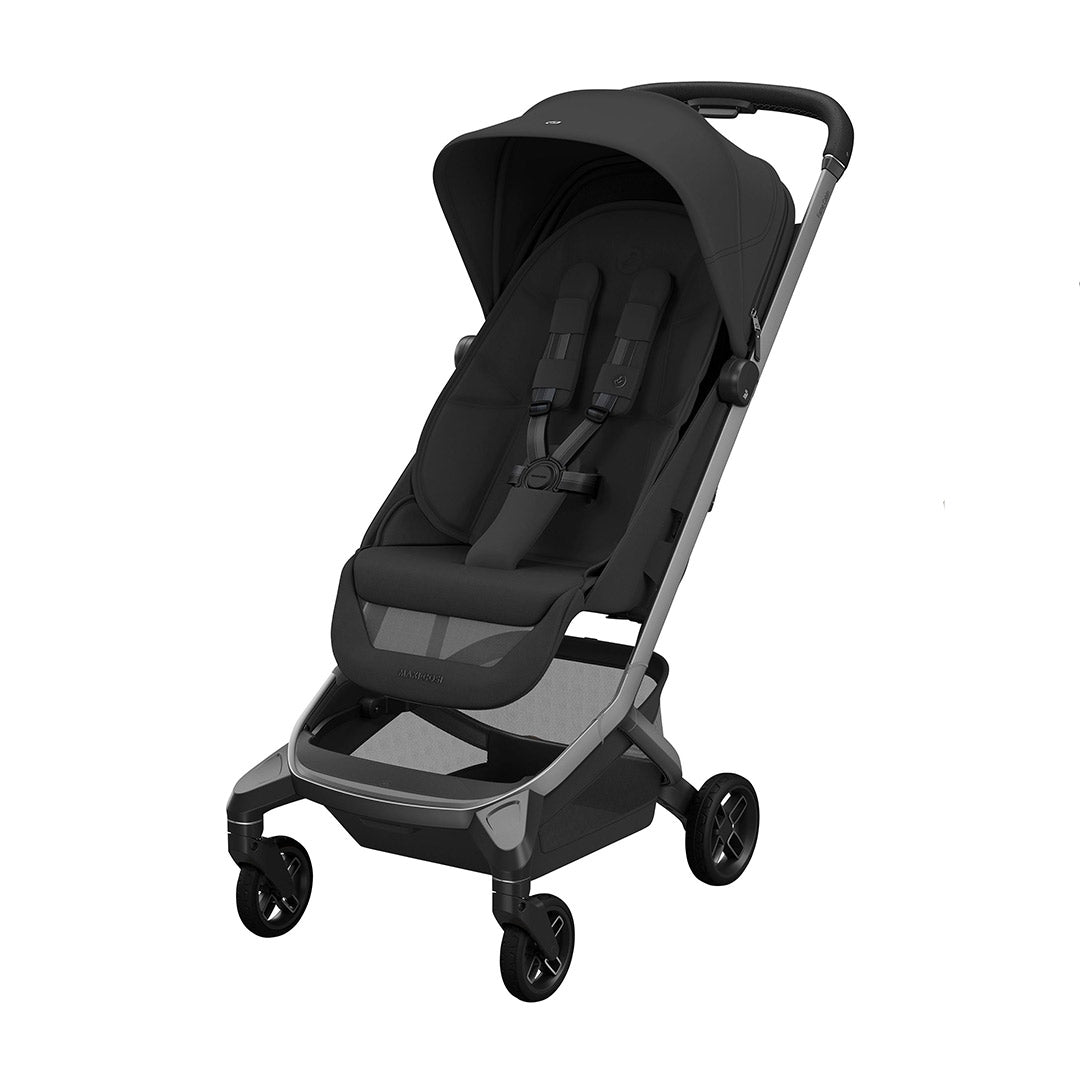 Maxi-Cosi Fame Cabin Stroller - Onyx Black-Strollers-Onyx Black-Without Cabin Cot | Natural Baby Shower