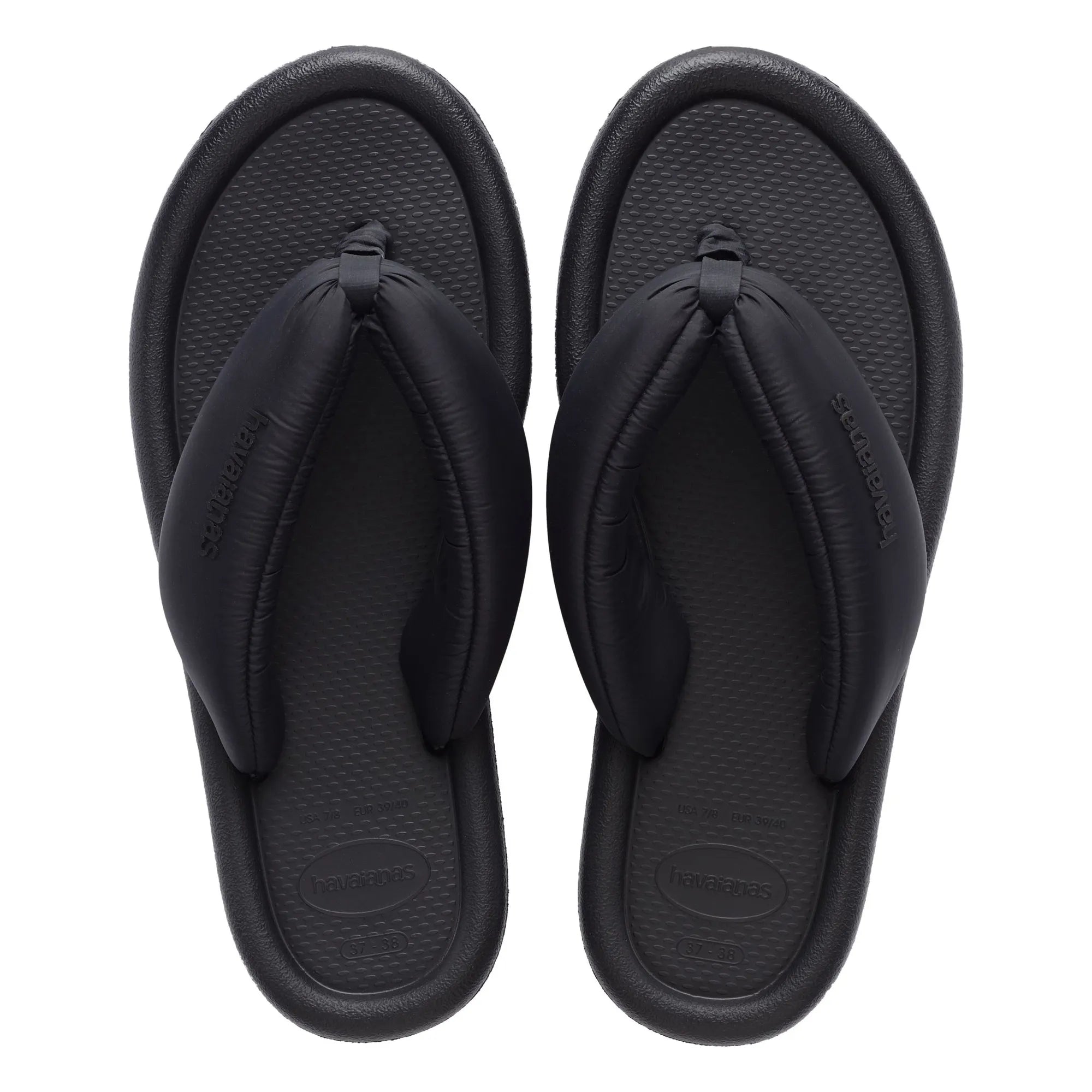 Havaianas - Maxi Puffed Up Toe-Post Sandals | Black