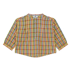 Hundred Pieces - Maxine Checked Blouse | Green