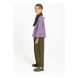 Hundred Pieces - Maxine Checkered Blouse | Lavender