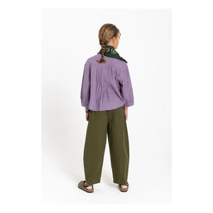 Hundred Pieces - Maxine Checkered Blouse | Lavender