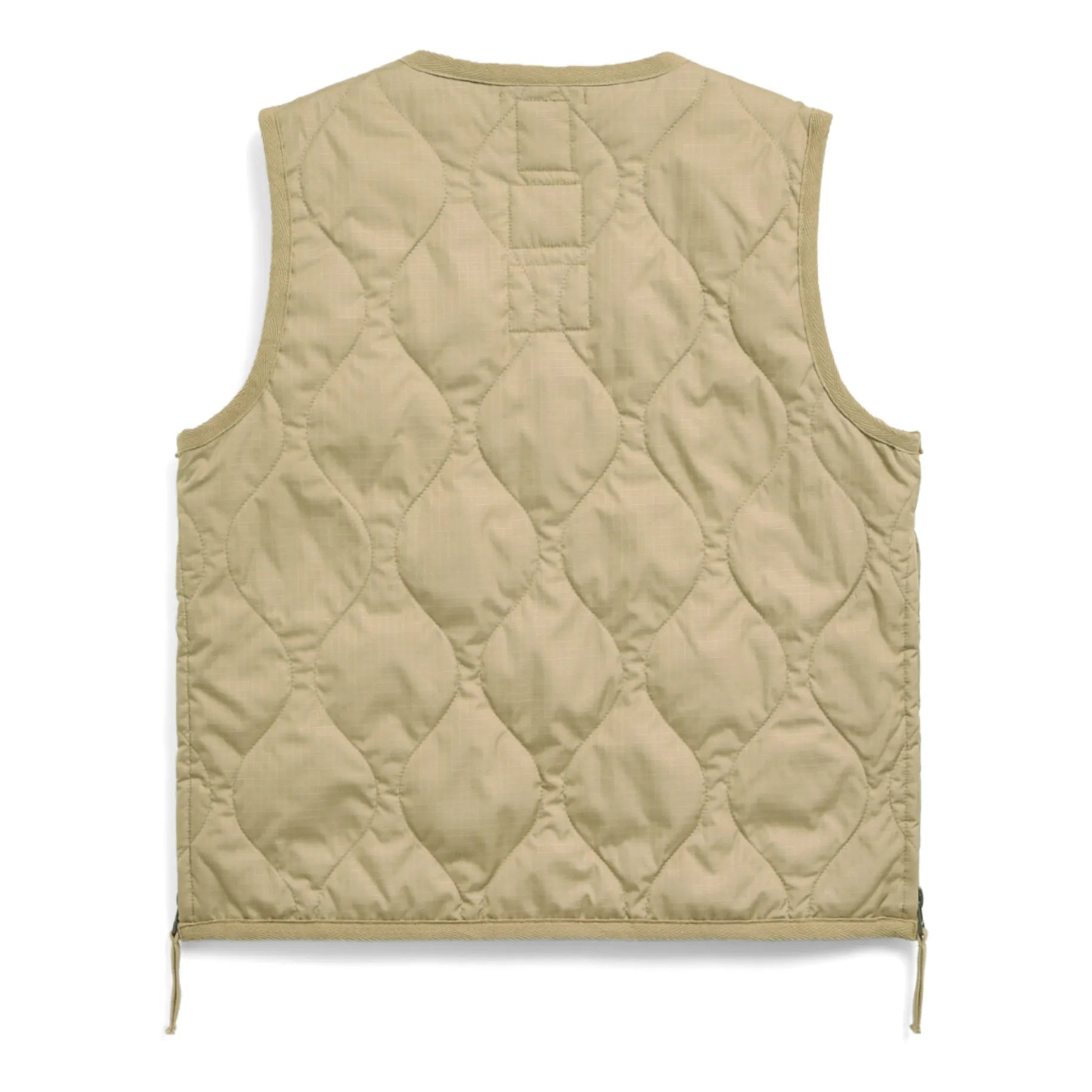 Taion - Military Sleeveless Quilted Jacket | Beige