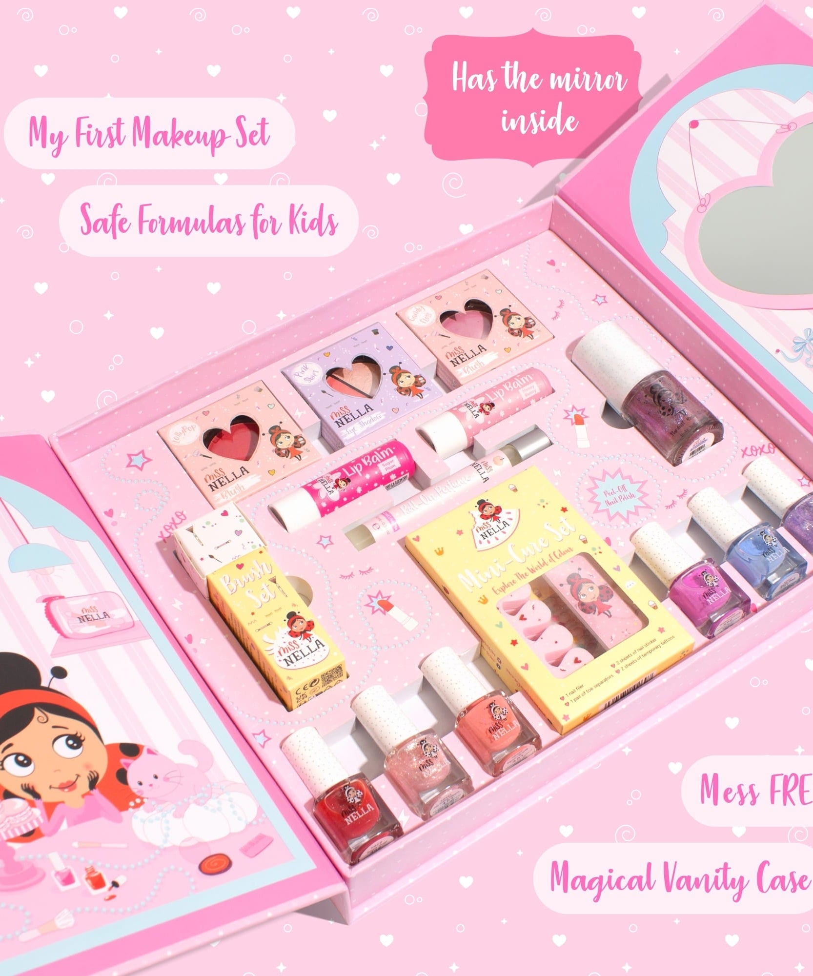 Miss Nella - Non-Toxic Natural Makeup Set