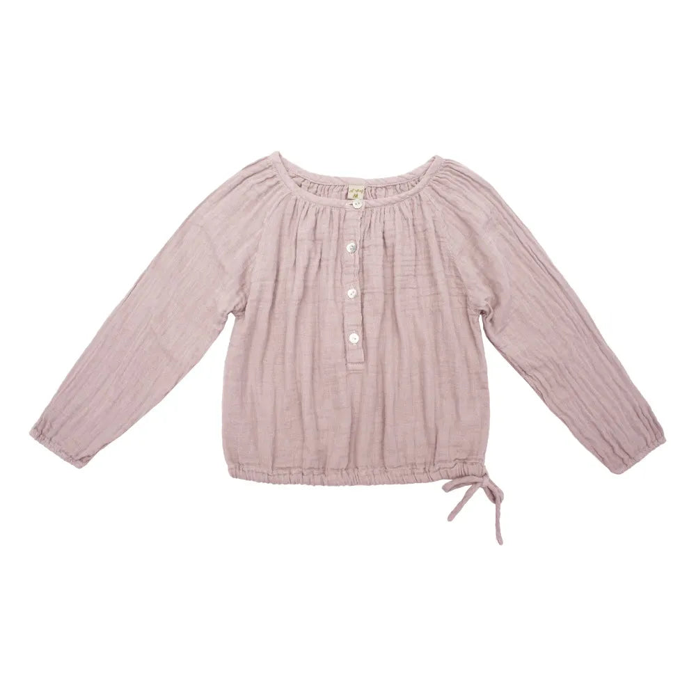 Numero 74 - Naia Long Sleeve Blouse Dust Pink | Dust Pink S007