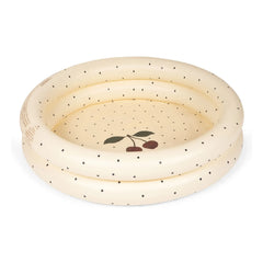 Konges Sløjd - Deniz Blue Polka Dot Inflatable Pool | Beige