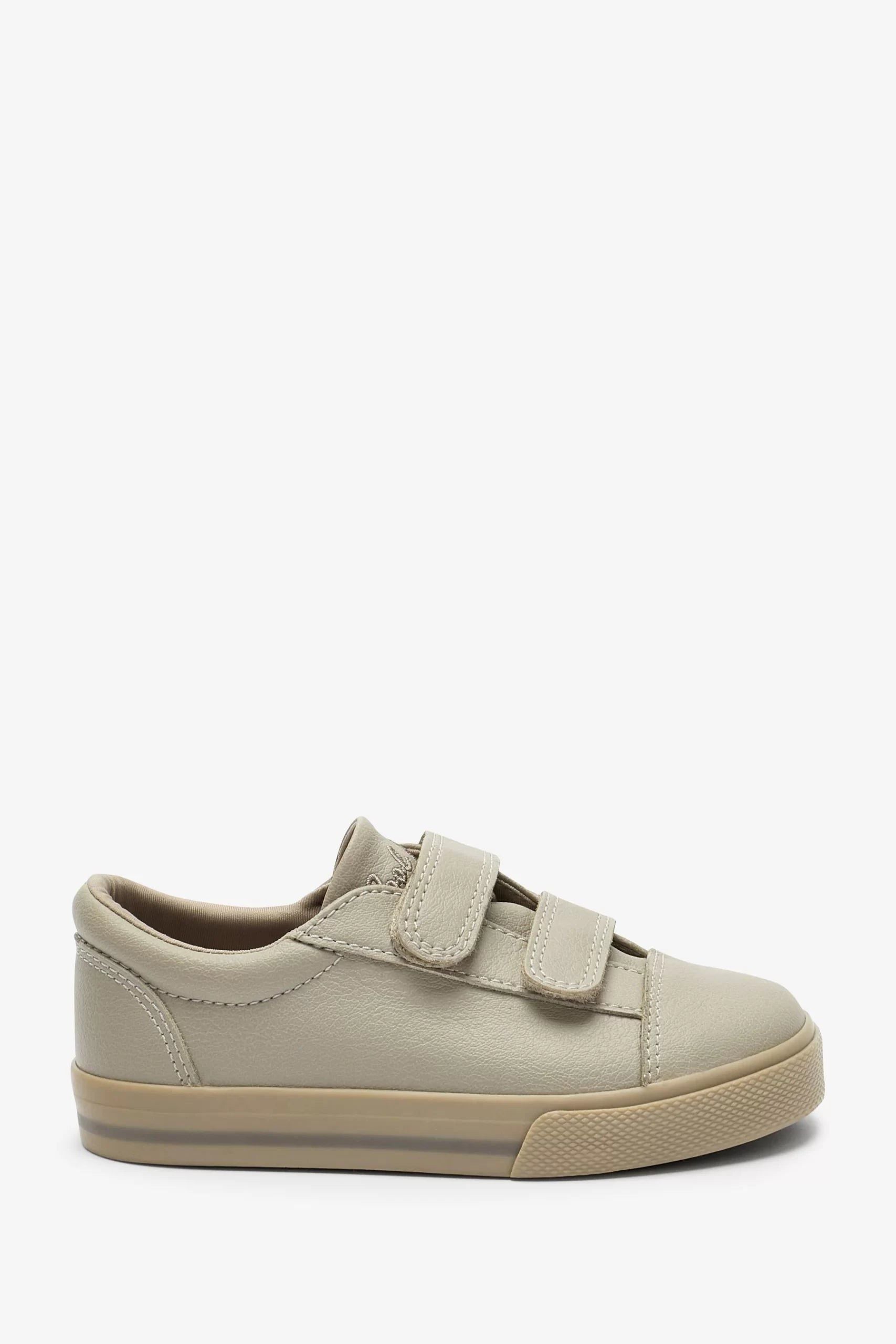 Next - Gray Velcro Comfortable Sneakers - 20.5 