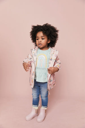 Next - Happy Sustainable Girl's Jacket Raincoat - 1.5-2 Years 