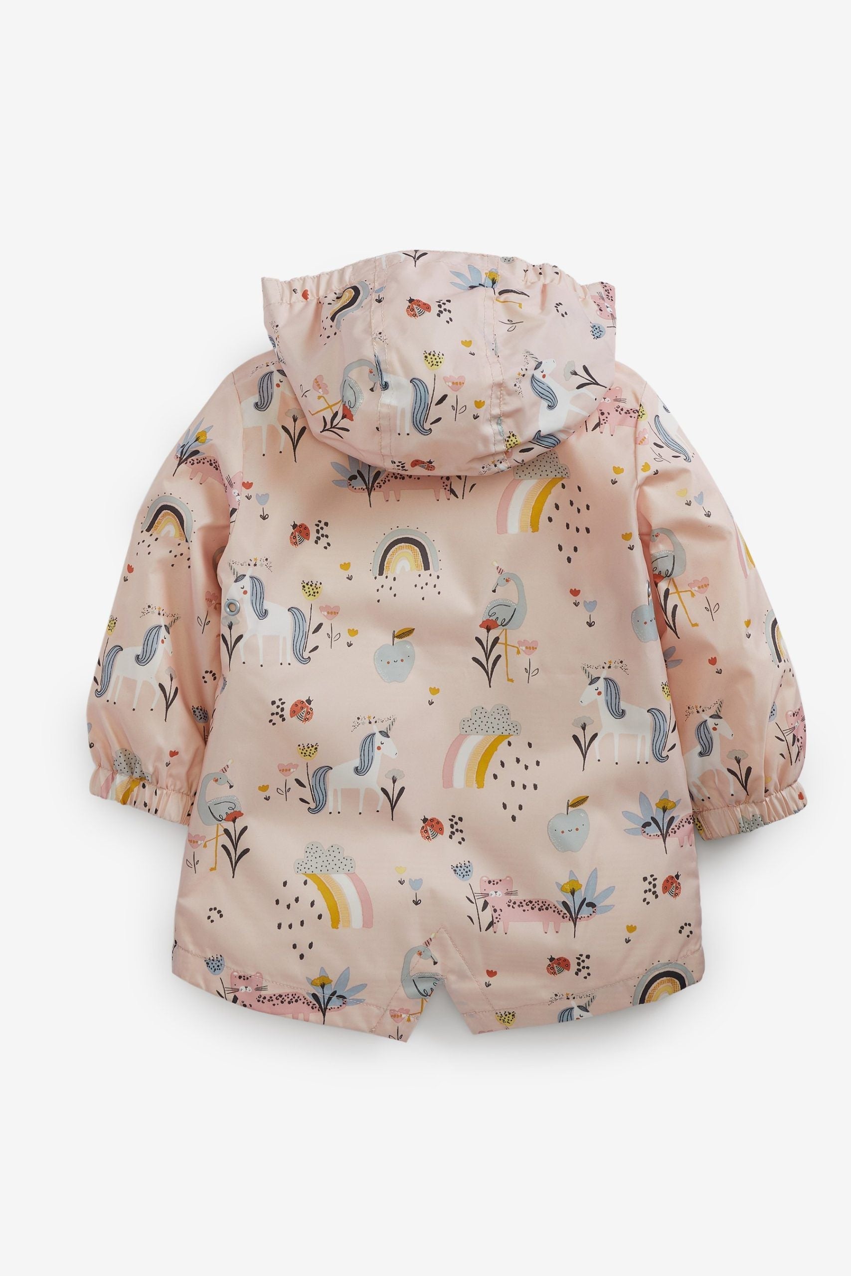 Next - Happy Sustainable Girl's Jacket Raincoat - 2-3 Years Old 