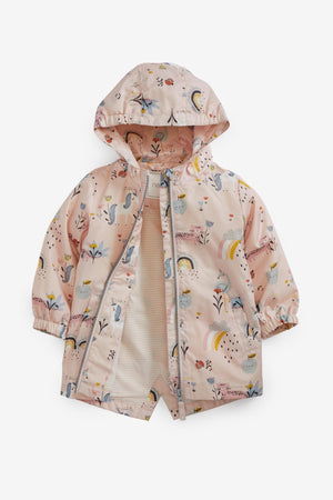 Next - Happy Sustainable Girl's Jacket Raincoat - 3-4 Years 
