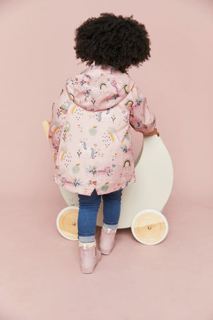 Next - Happy Sustainable Girl's Jacket Raincoat - 4-5 Years 