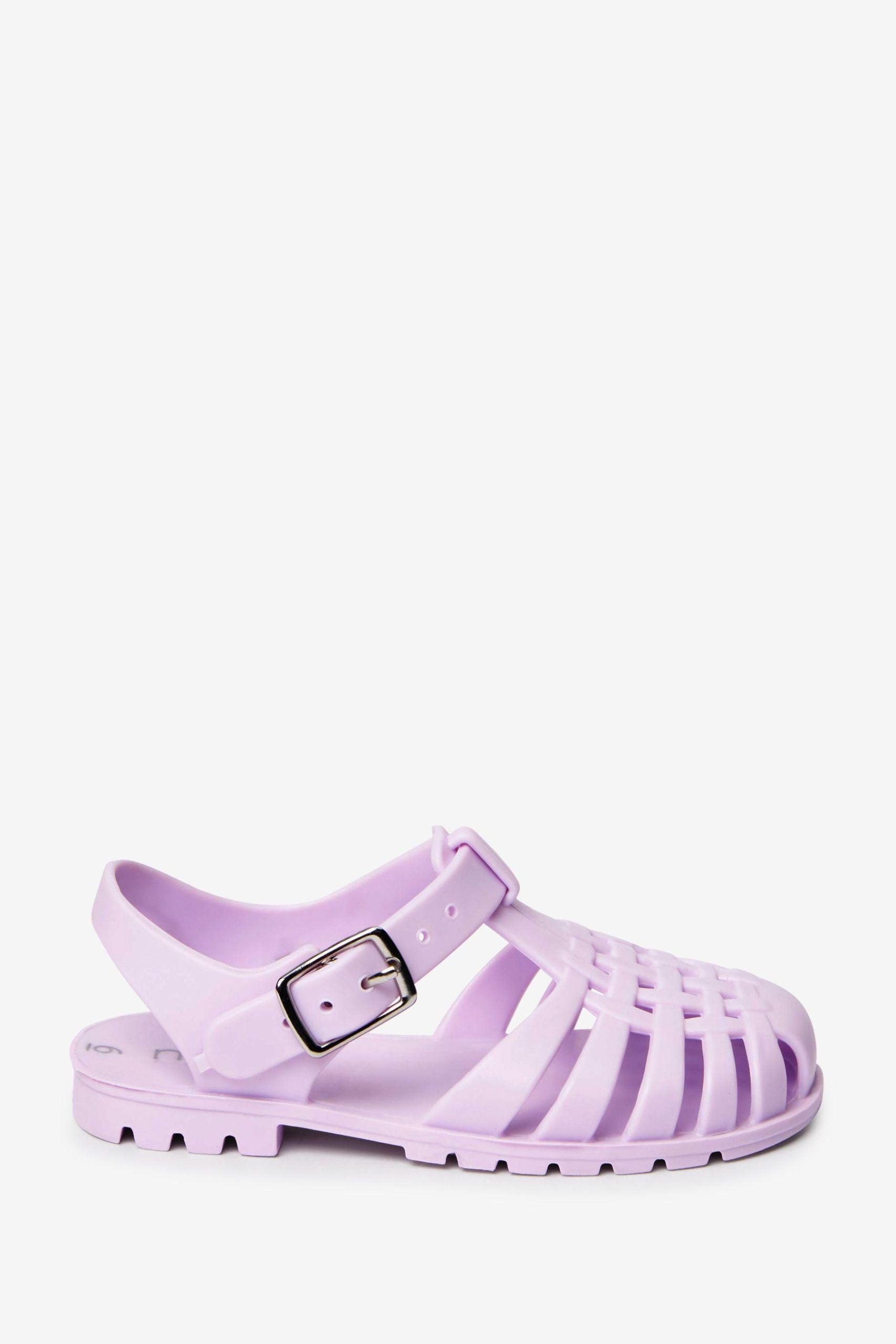 Next - Girls Jelly Jelly Lilac Sandals - 24 