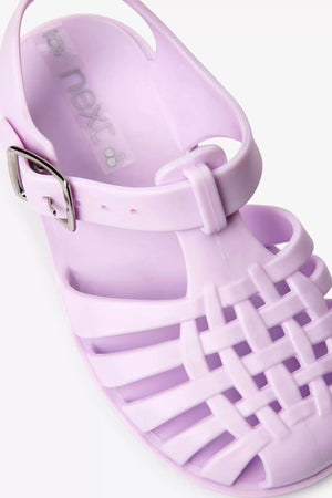 Next - Girls Jelly Jelly Lilac Sandals - 24 