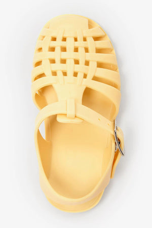 Next - Girls and Boys Jelly Jelly Light Yellow Sandals - 29 
