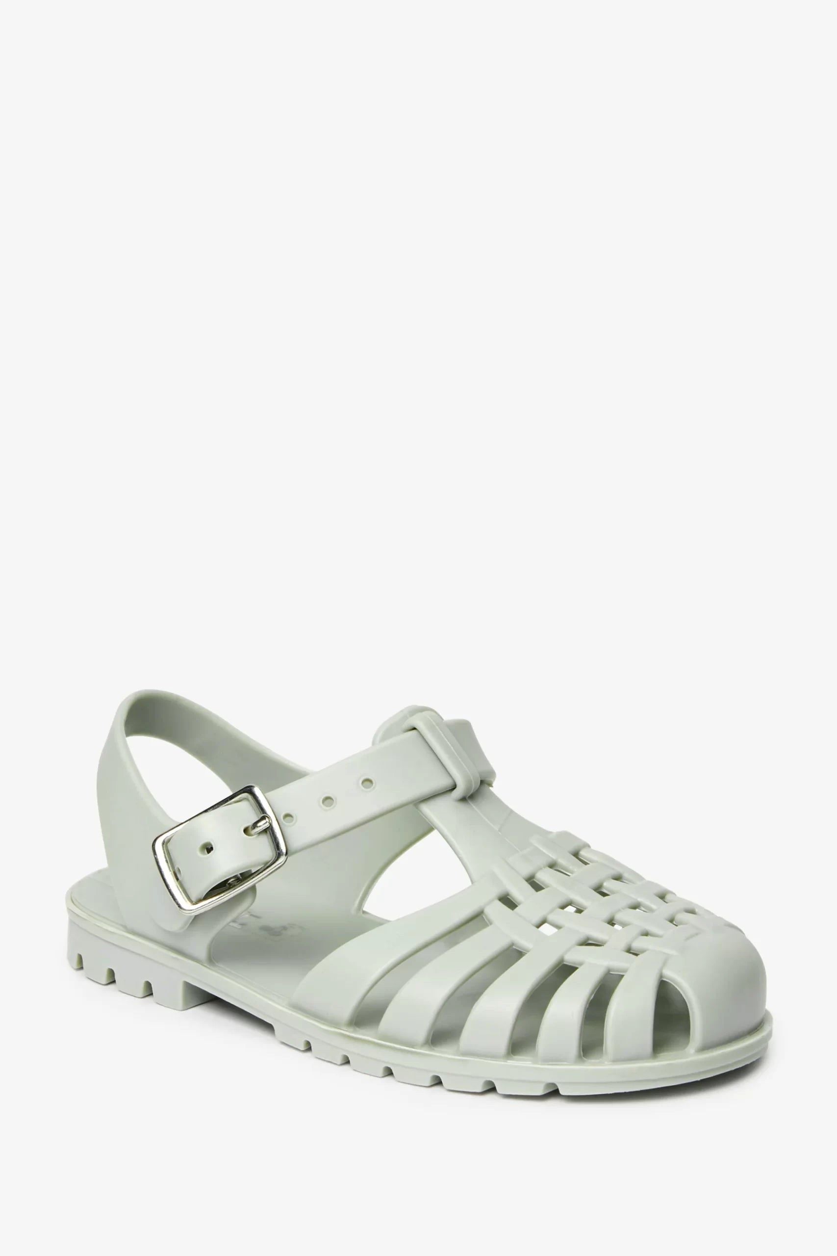 Next - Girls and Boys Jelly Jelly Mint Green Sandals - 26.5 